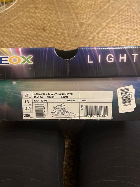 Kotnikove tenisky geox 31, geox,31