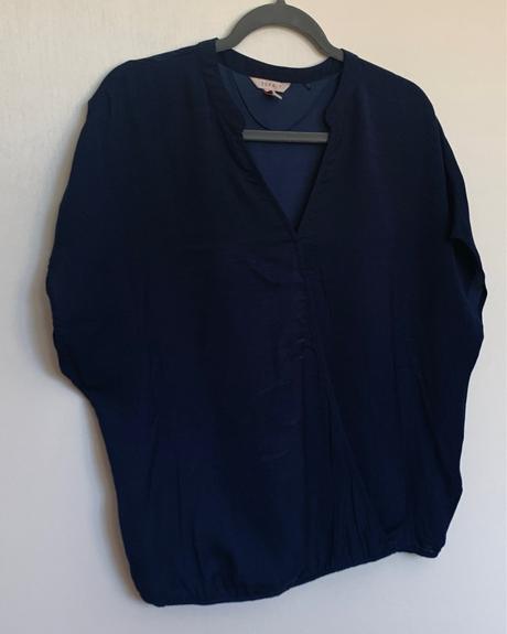 Esprit tmavomodrá blúzka, esprit,l