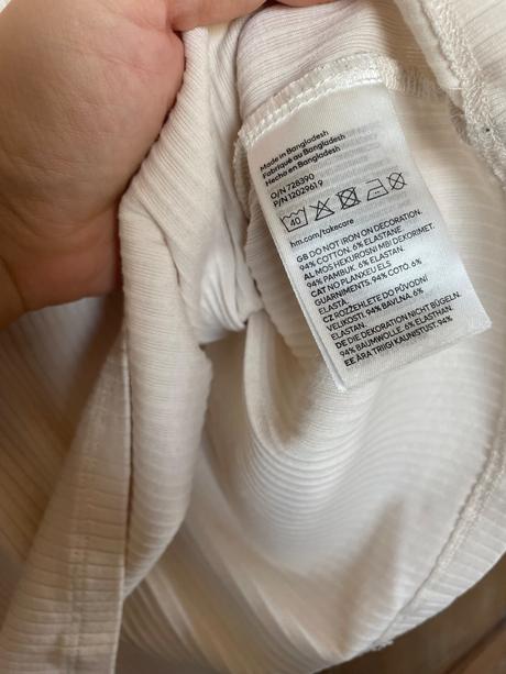 Vrúbkované tričko squishmallows h&m, h&m,140