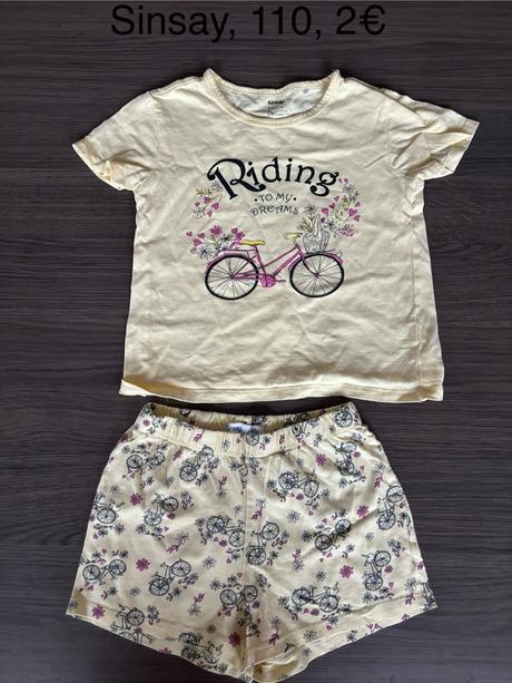 Pyžamko, sinsay,110