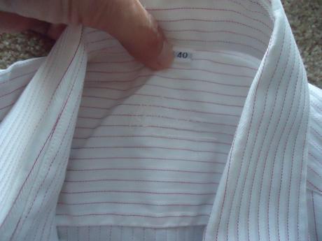 Alain delon pánska košeľa na manžetový gombík v.40, l