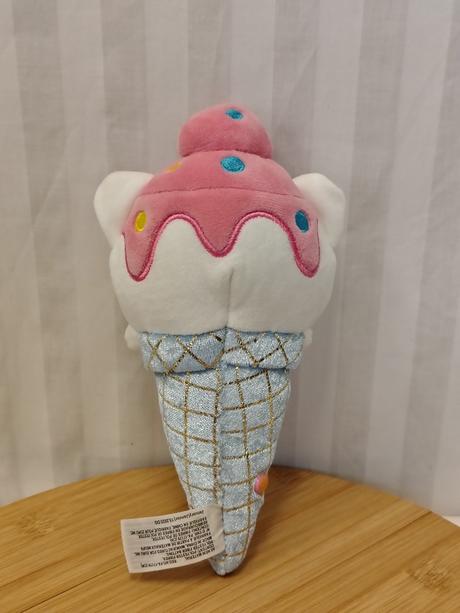 Plyšák zuru coco cones zmrzlina mačička, 21 cm,