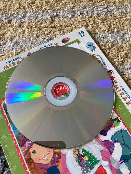 Dvd pohádky mirax 3 ks, 