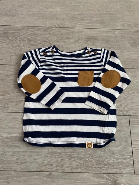 H&m pasikave tričko od 9 mesiacov, h&m,80