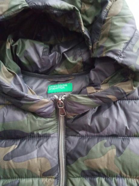 Benetton maskacova prechodná bunda, benetton,128