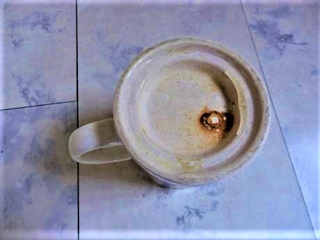 Vianočný hrnček na perá,