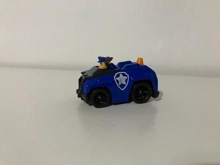 Kovové policajné autíčko chase, 