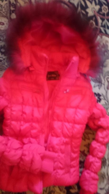 Dámska krátka zimná bunda, s