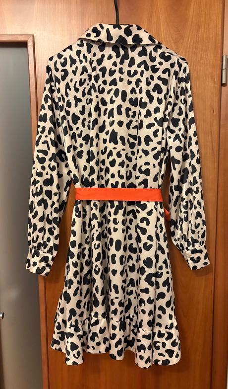 Šaty s leopardím vzorem zn. imperial, s