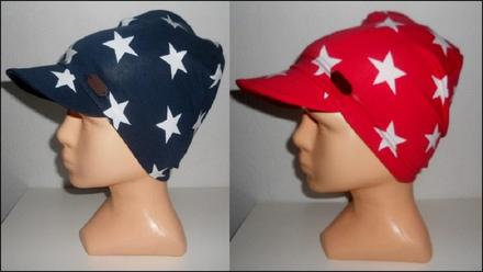 Čiapka šmolko alebo klasik so šiltom jednovrstvová, 50 - 158