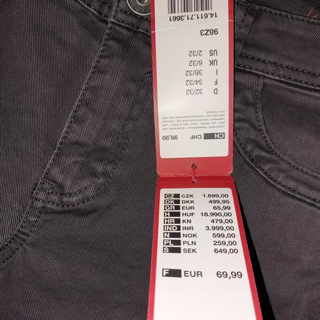 Čierne rifle, s.oliver,32