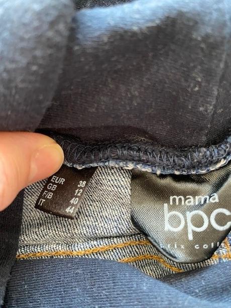 Tehotenské rifle, bonprix,38