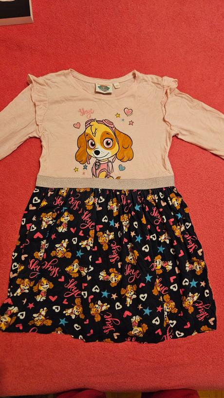 Dievčenské šaty paw patrol veľkosť 122, nickelodeon,122