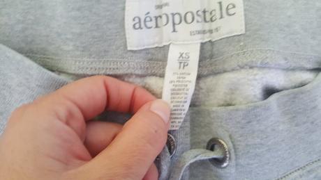 Sede teplaky, aeropostale,xs