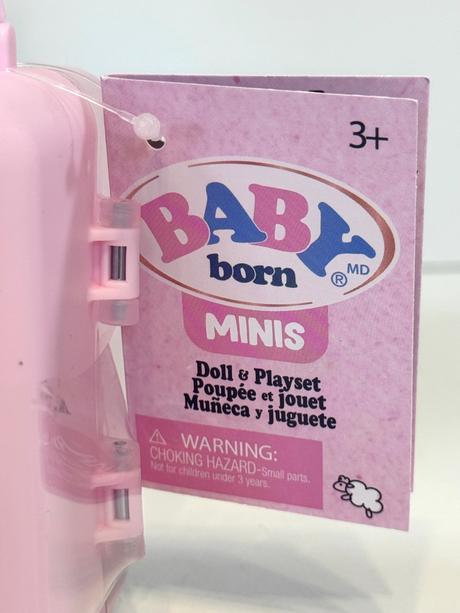 Baby born minis bábika s kočík a zvierací kamarát, 