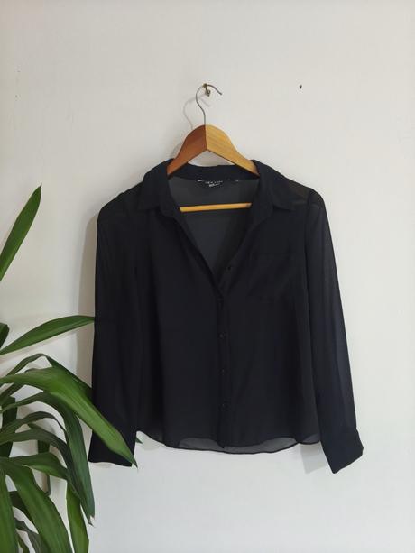 Blúzka priehľadná, new look,158