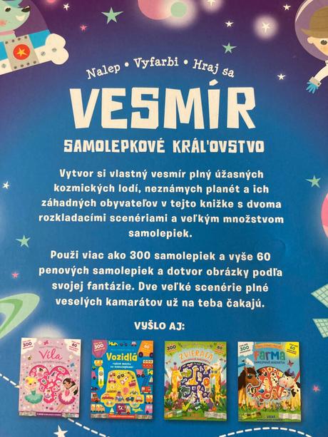 Kreatívne zošity vesmír 2ks,
