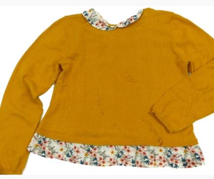 Pulover okrovy, h&m,128