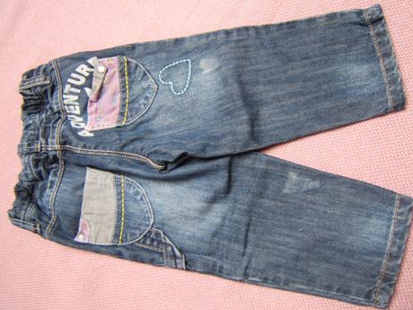 Nenosené vyšívané rifle , next,86