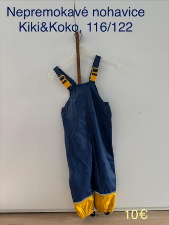 Nepremokave nohavice do dažďa kiki&koko 116/122, kiki&koko,116