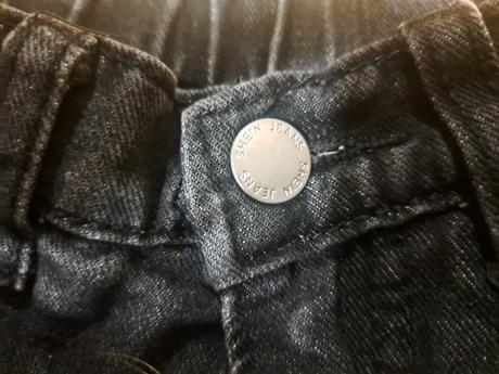 Cargo pants čierne shein, 152