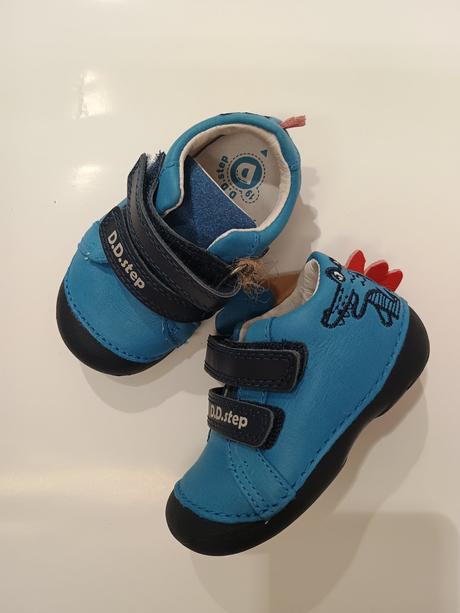 Detské kožené topánky d.d.step 51832. b, d.d.step,19 / 22 / 23 / 24