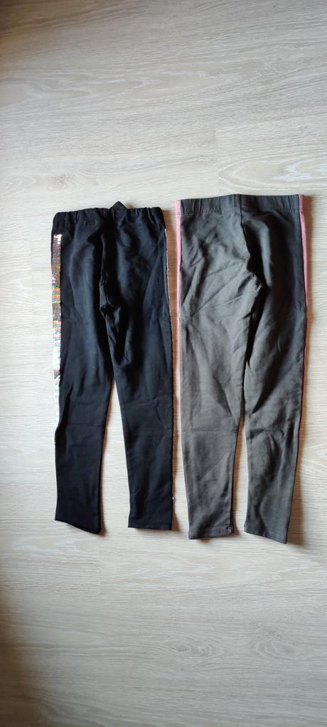 Zateplene leginy 2ks, h&m,134