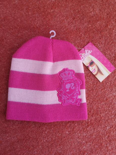 Barbie dievčenská čiapka veľkosť 2-6 rokov, barbie,92 / 98 / 104 / 110 / 116