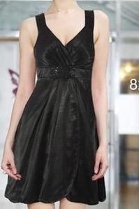 Nepouzite sexi cierne kratke saty, ever-pretty,m