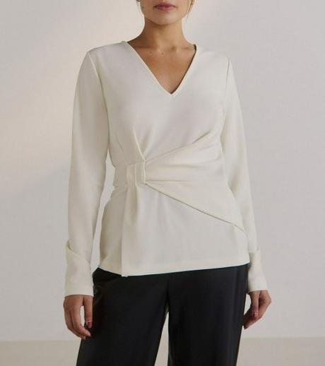 Guido maria kretschmer - biely top, veľ. xs/34, 34