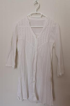 Priesvitná blúzka, s