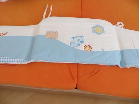 Zábrana do postieľky, šírka (cm): 40