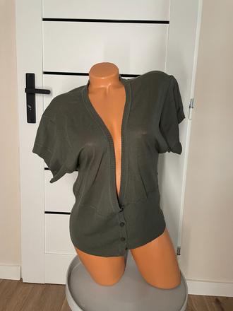 Khaki kardigan, l/xl, l