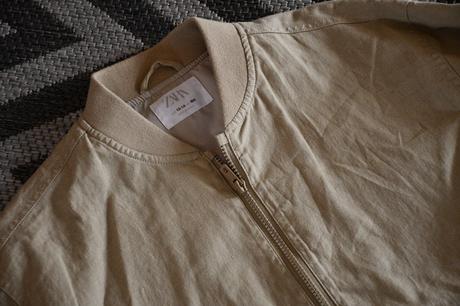 Ľanová jarno-letná bundička, zara,164