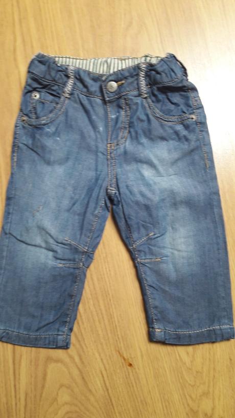 Zateplené rifle značky dopo-dopo, veľkosť 74, dopodopo,74