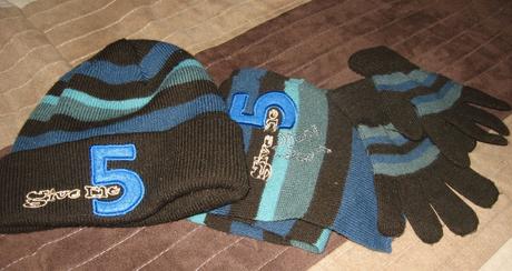 Set - ciapka, sal, rukavice 2-4r, lupilu,104