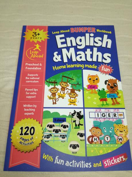 English & maths bumper workbook 9+ nsu19, 