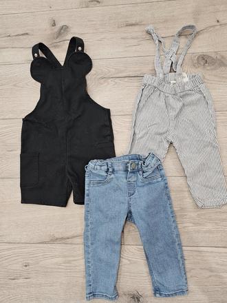 Hm nohavice na traky, h&m,80