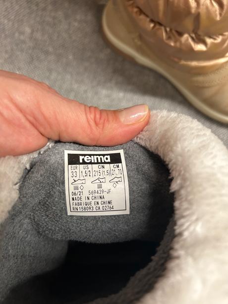 Čižmy reima, reima,33