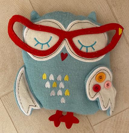 Termo vankúš sovička,