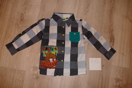 Kockovaná košeľa scooby doo, 110