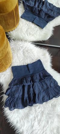 Suknička s vyšším pásom, xs