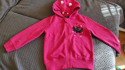 Mikina na zips netopier, kiki&koko,98