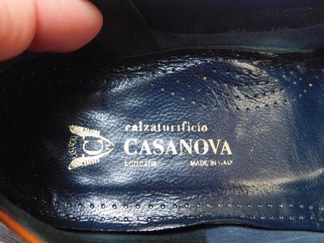 Casanova luxusne kožene topanky, 38