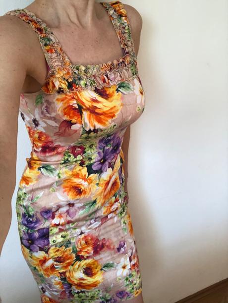 Kvetované šatôcky xs, xs