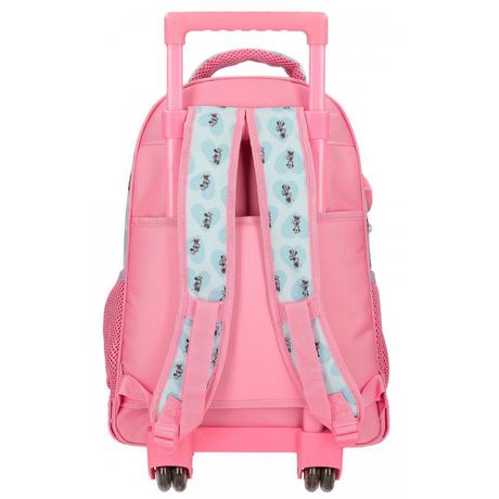 Školský batoh na kolieskach minnie mouse,