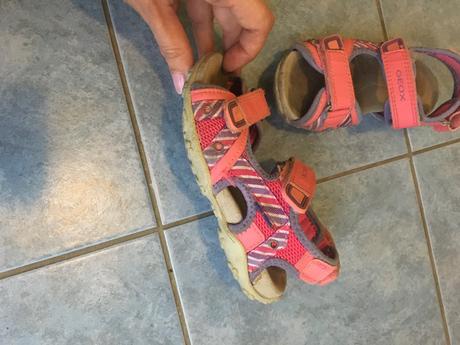 Dievcenske sandalky geox, geox,27