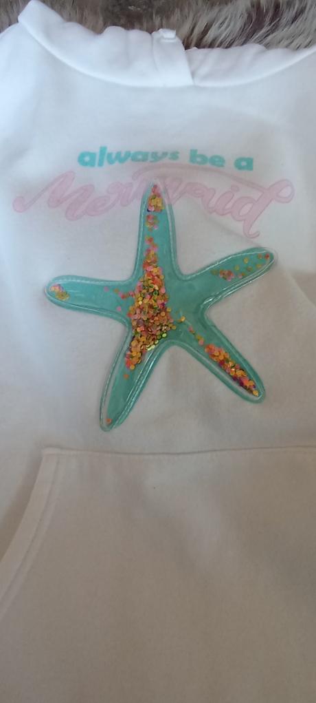 Mikinove šaty reserved 128 biele, reserved,128