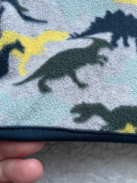 Farebna flisova mikina dinosaury h&m, h&m,98