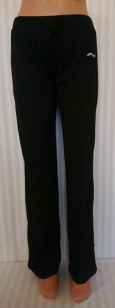 Dámske čierne tepláky sport, era fashion, l, l